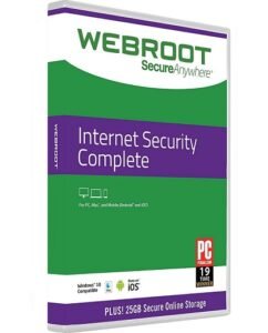 Webroot SecureAnywhere Internet Security Complete 1 Device 1 Year